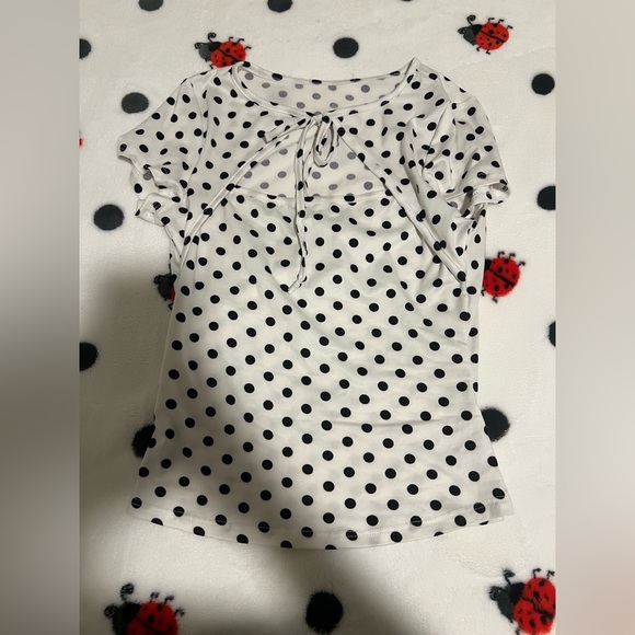 Tops - Polka Dot Women's Top